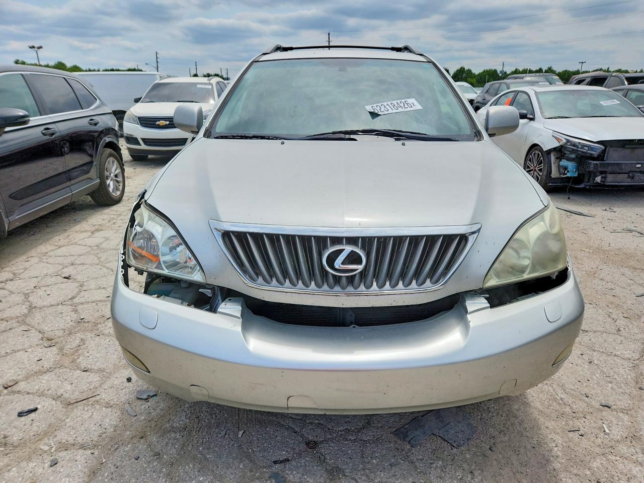 2008 Lexus Rx 350 Silver vin: 2T2HK31U78C059981