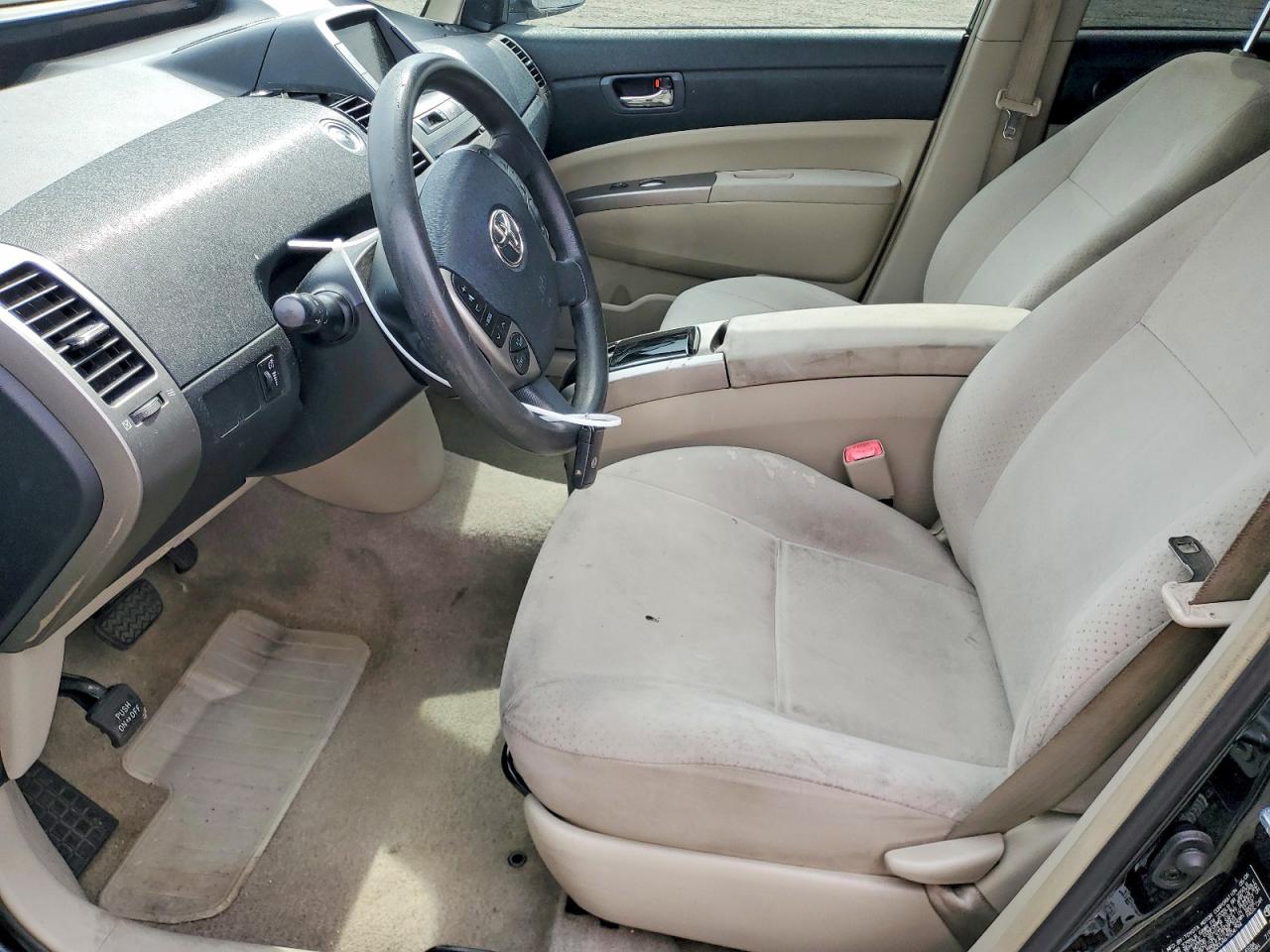 2006 Toyota Prius Base Black vin: JTDKB20U467504794