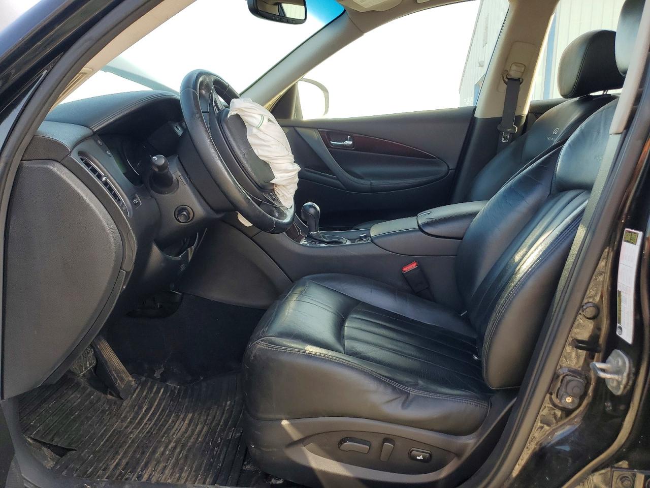 2012 Infiniti Ex35 Base Black vin: JN1AJ0HR7CM450037
