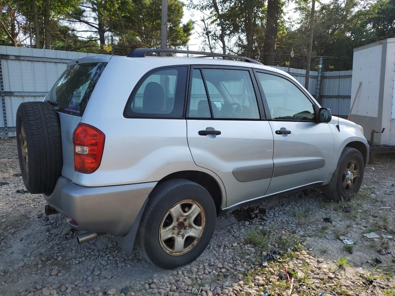 2005 Toyota Rav4 Silver vin: JTEGD20V650058496