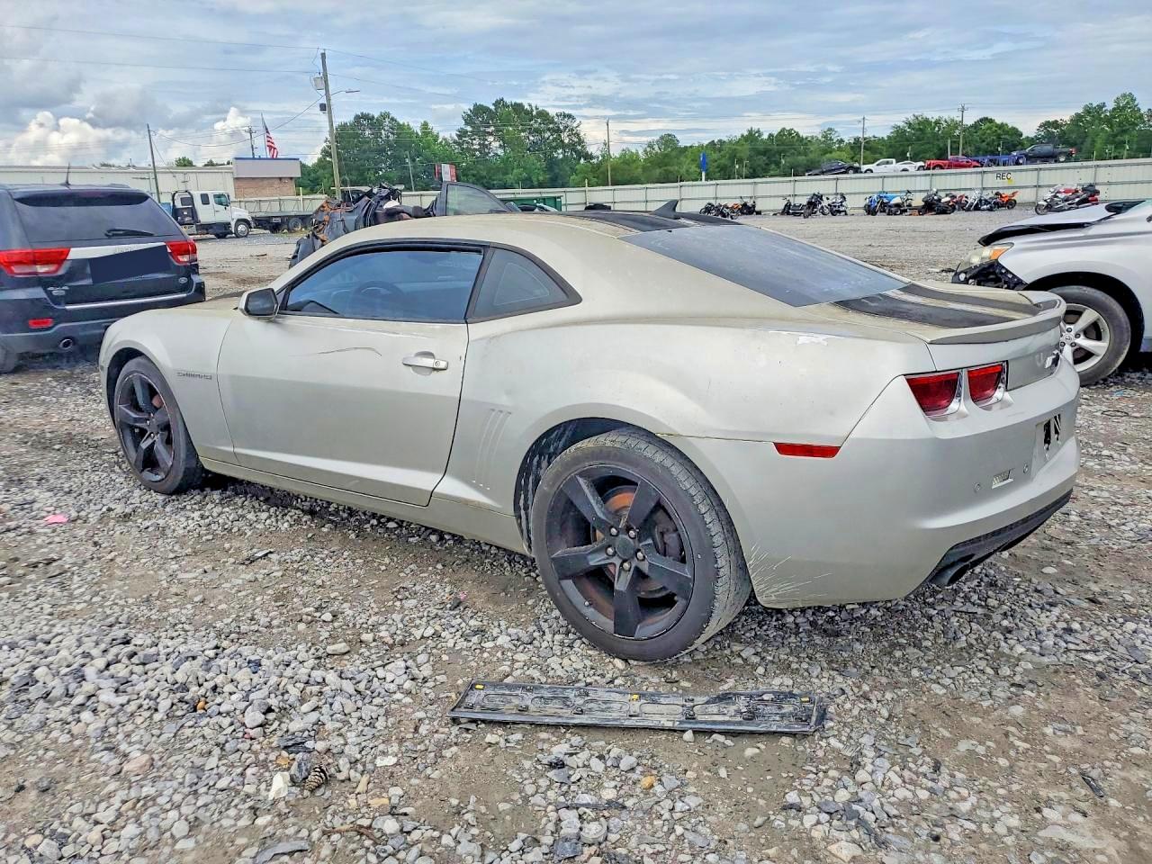 2011 Chevrolet Camaro Lt Silver vin: 2G1FB1ED9B9132049
