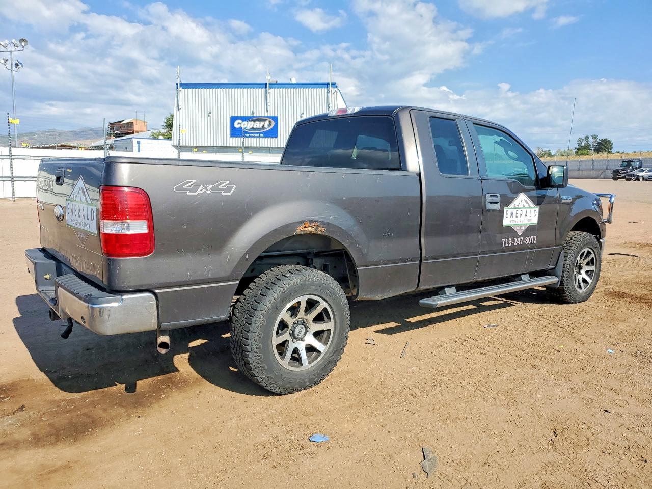 2007 Ford F150 Gray vin: 1FTPX14517FB11864