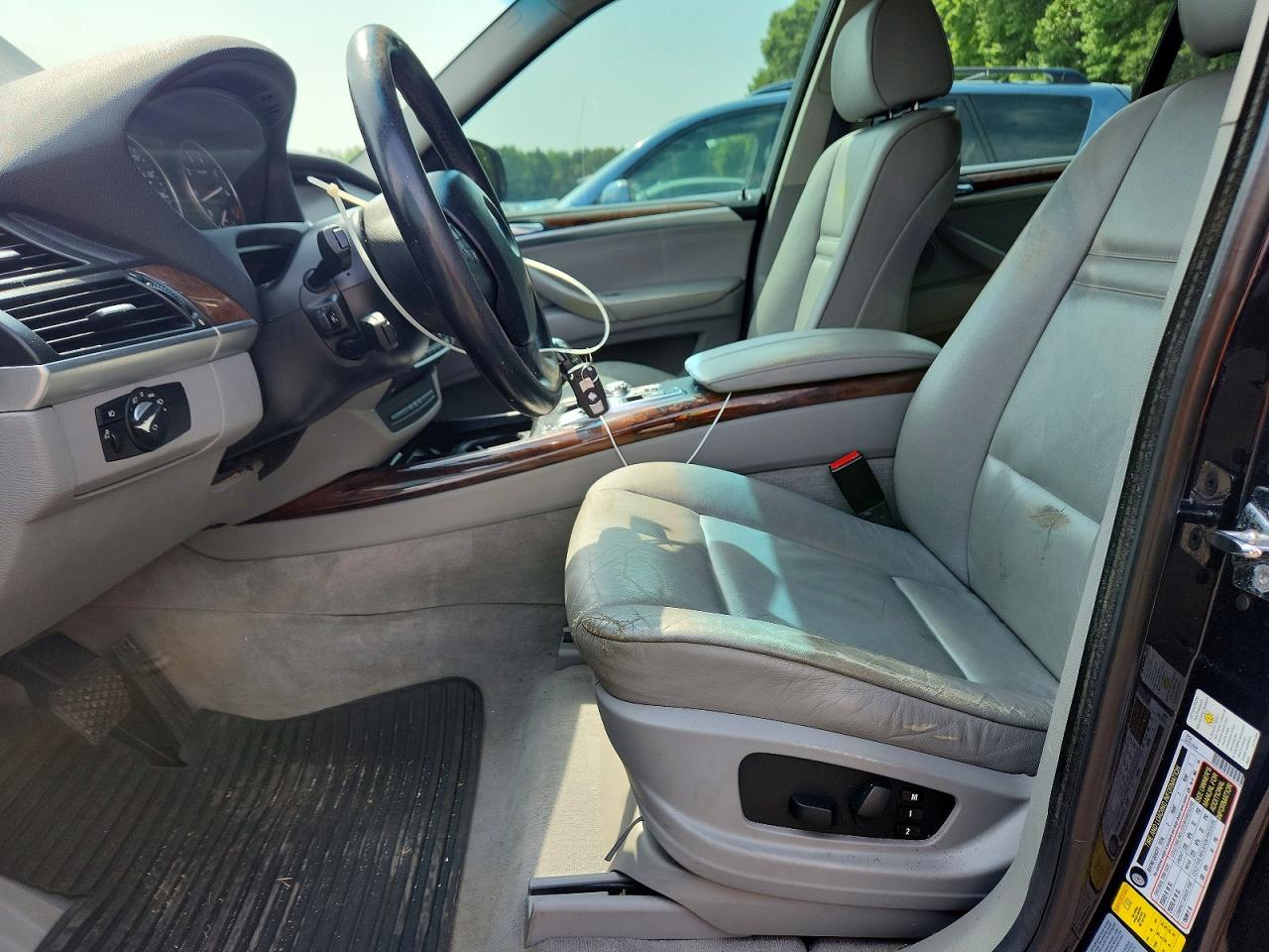 2007 Bmw X5 4.8i Синий vin: 4USFE83517LY65287