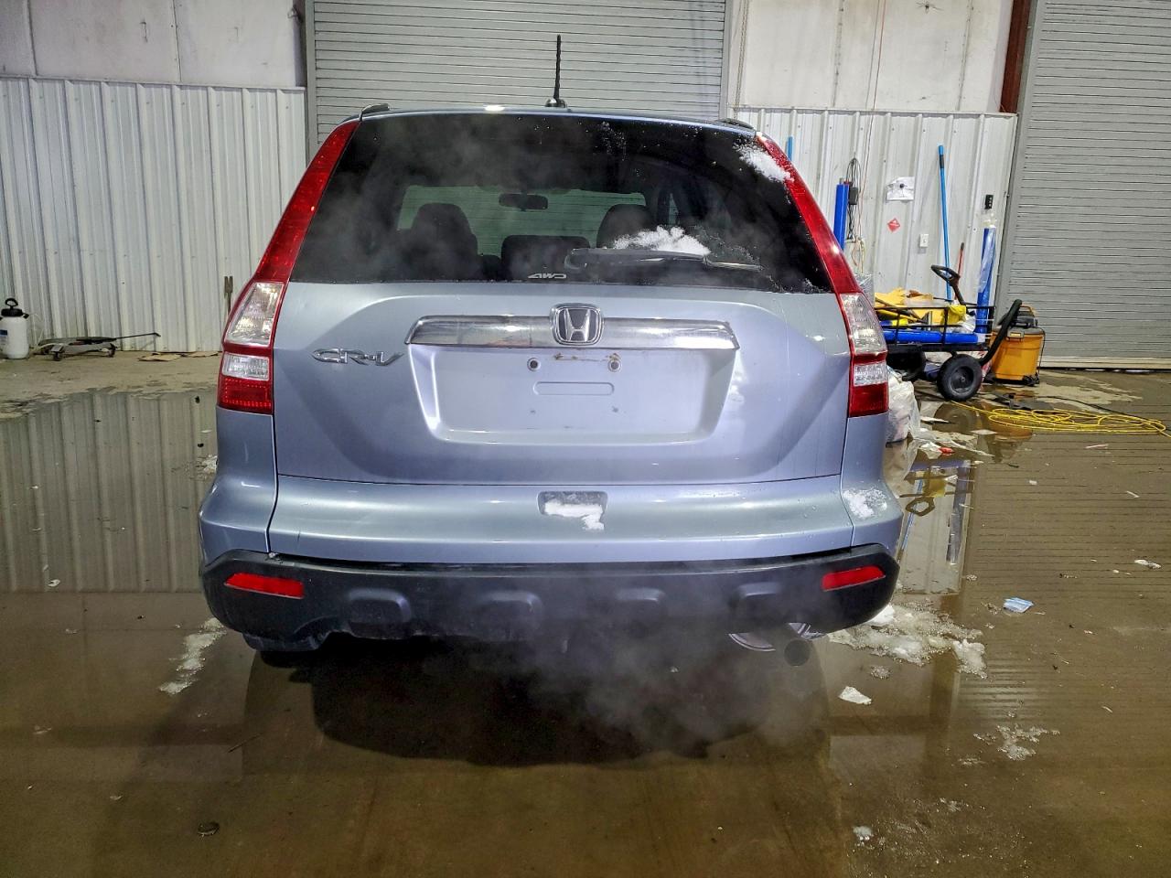 2008 Honda Cr-v Exl Синий vin: 5J6RE48718L038035