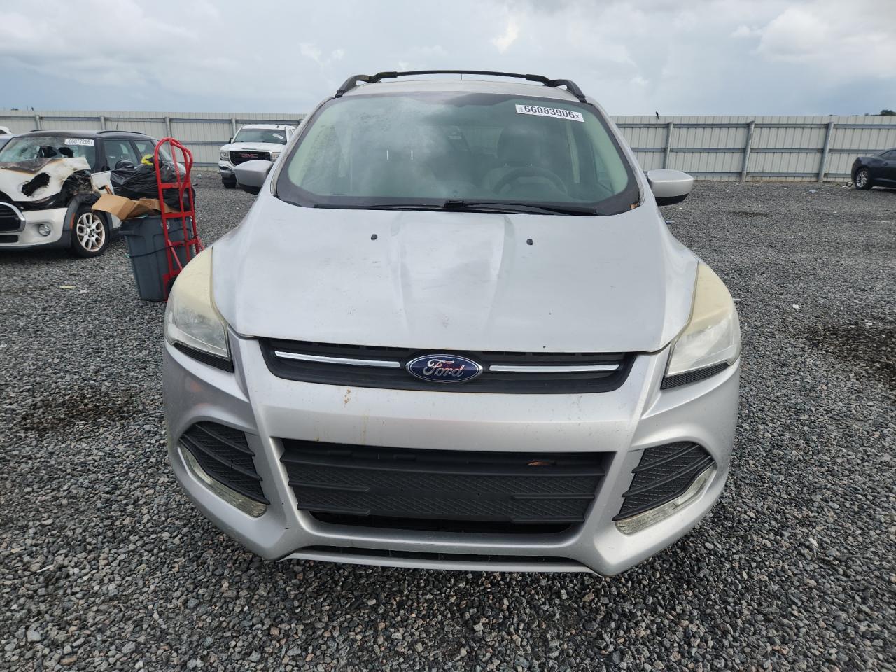 2013 Ford Escape Se Silver vin: 1FMCU9GX2DUA37439