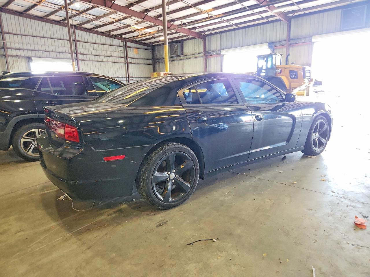 2012 Dodge Charger Sxt Black vin: 2C3CDXHG5CH304778
