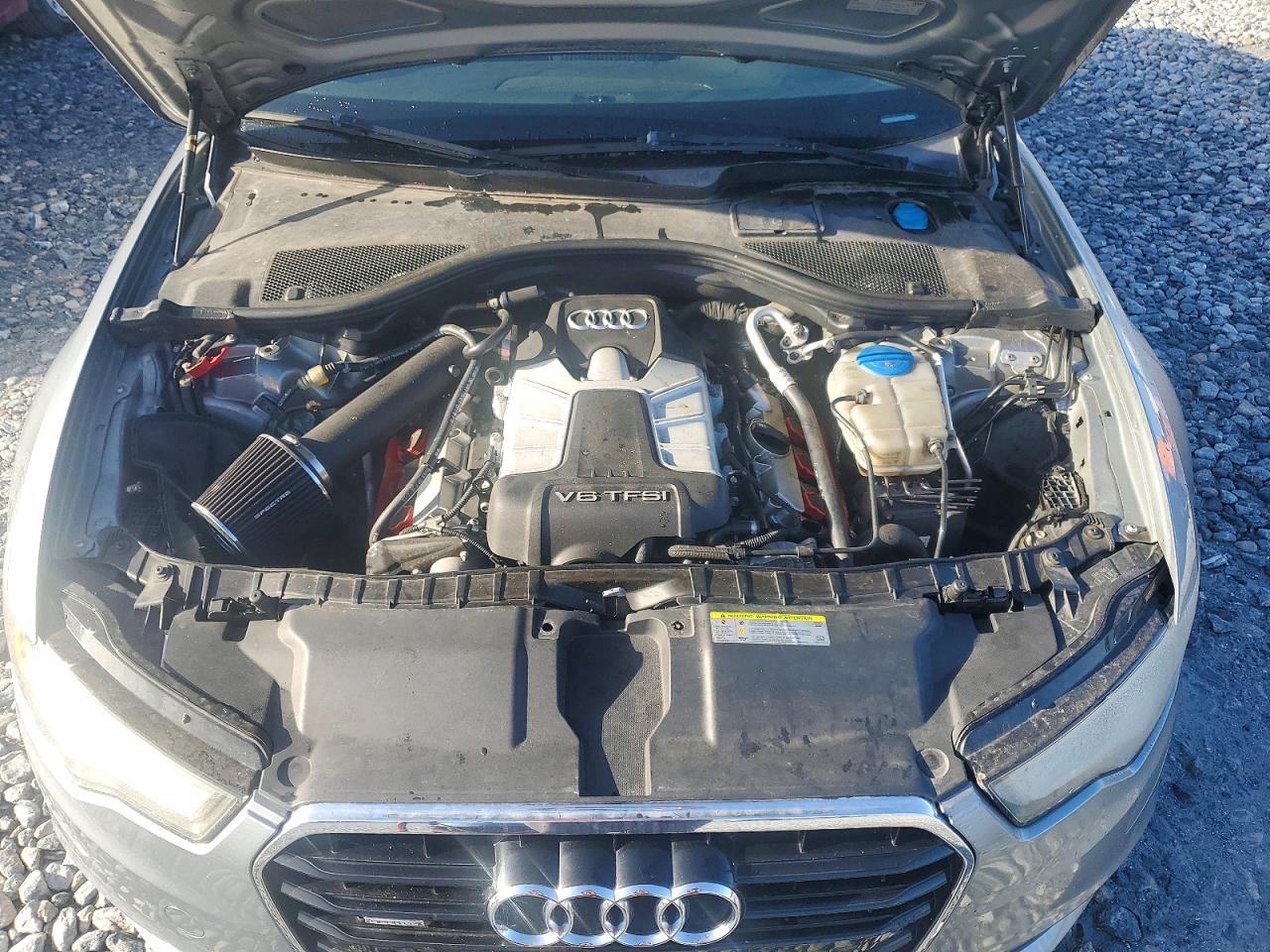2014 Audi A6 Premium Plus Silver vin: WAUFGAFC8EN006777