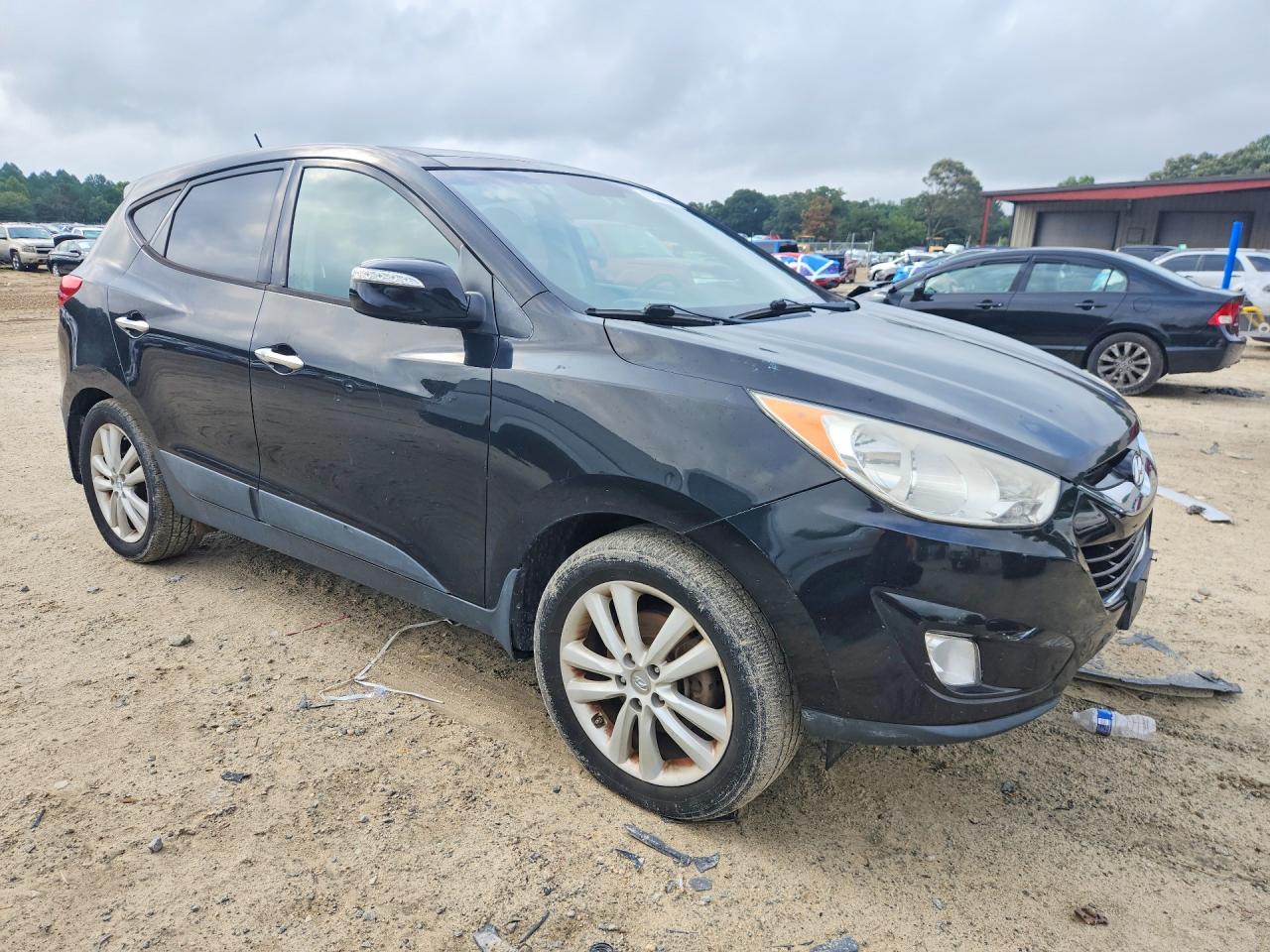 2013 Hyundai Tucson Limited Black vin: KM8JUCAC2DU726133