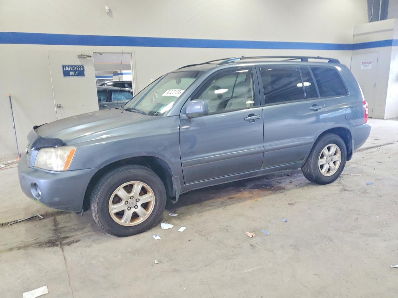 2003 Toyota Highlander Limited Синий vin: JTEGF21A130117151