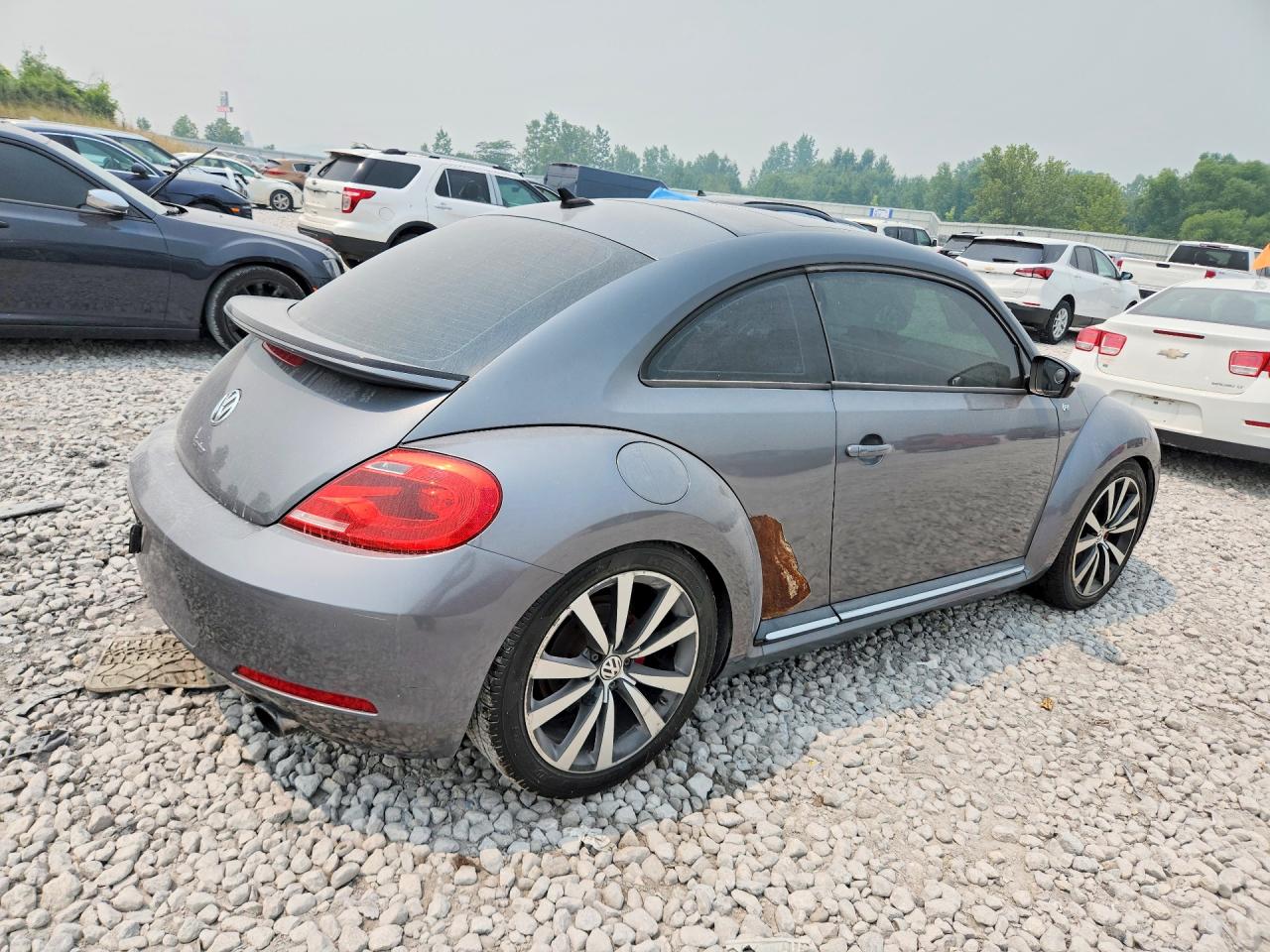 2012 Volkswagen Beetle Turbo Серый vin: 3VWV67AT7CM666051
