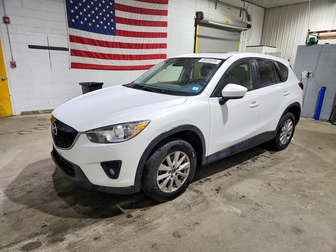 2014 Mazda Cx-5 Touring White vin: JM3KE4CY7E0424244