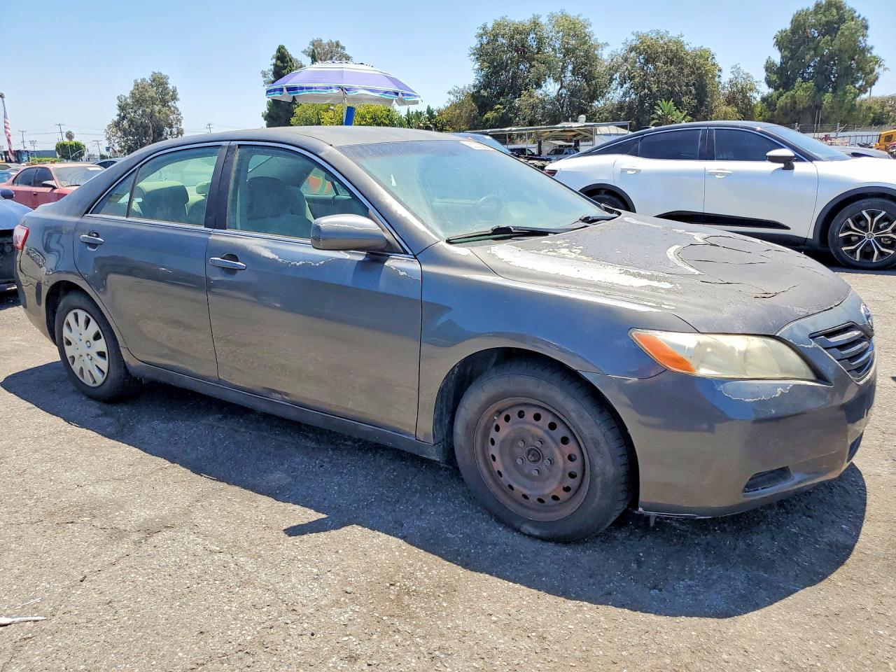 2007 Toyota Camry Le Gray vin: 4T1BE46K17U513413