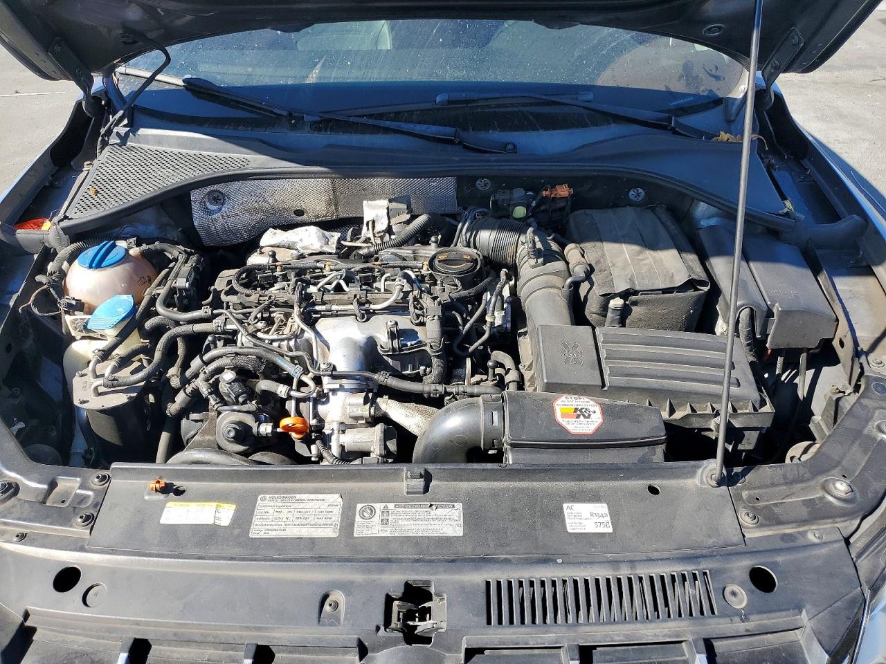 2012 Volkswagen Passat Se Gray vin: 1VWBN7A36CC078858