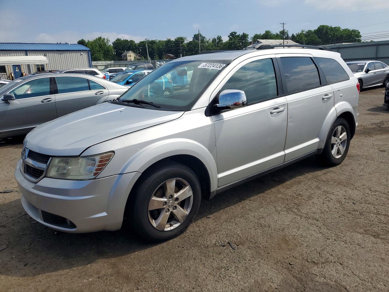 2010 Dodge Journey Sxt Серебряный vin: 3D4PG5FV6AT147358