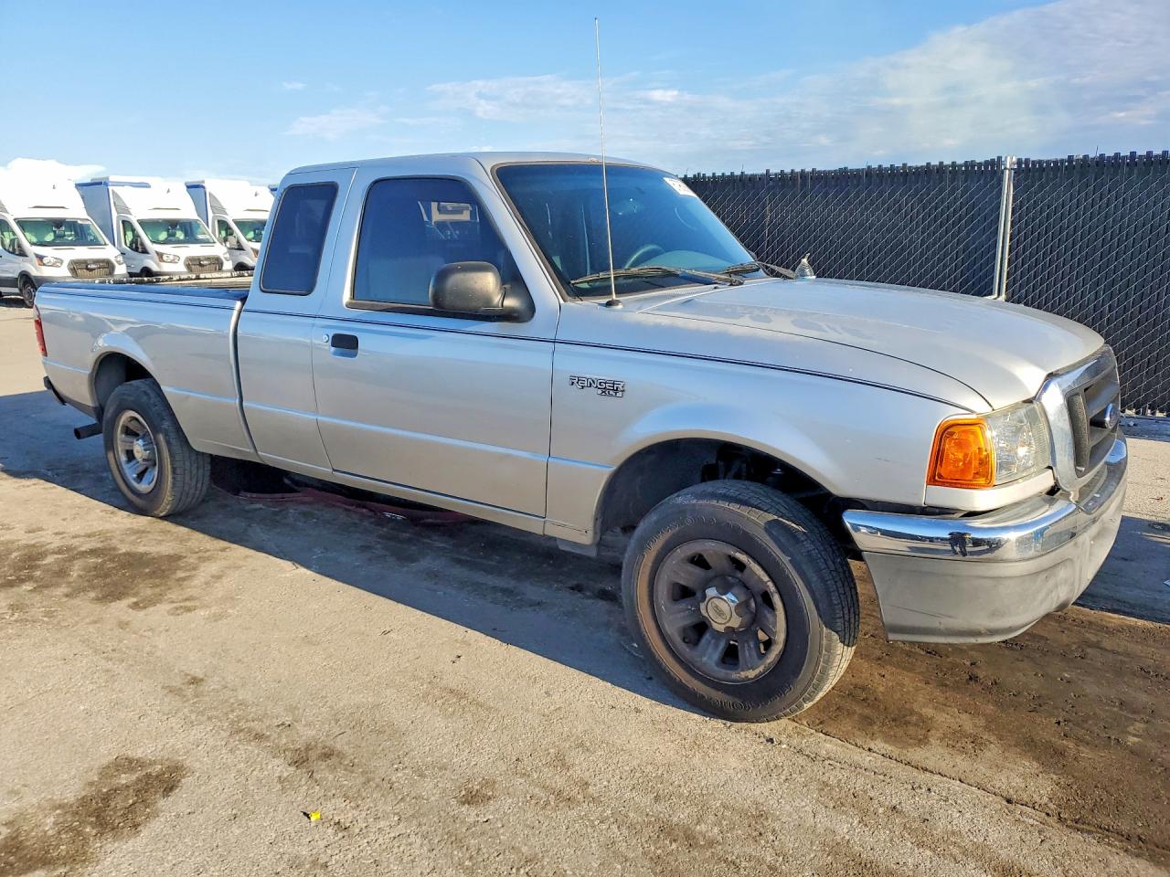 2004 Ford Ranger Super Cab Silver vin: 1FTYR14U04PA46985