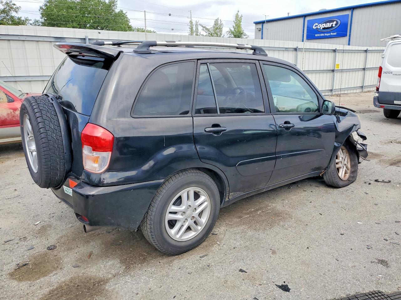 2003 Toyota Rav4 Base Black vin: JTEGH20V530092558