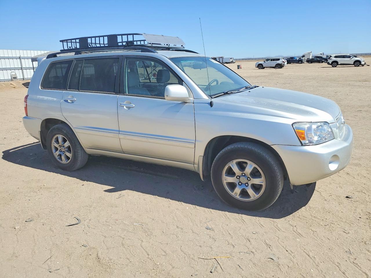 2005 Toyota Highlander Limited Silver vin: JTEGP21A650073888