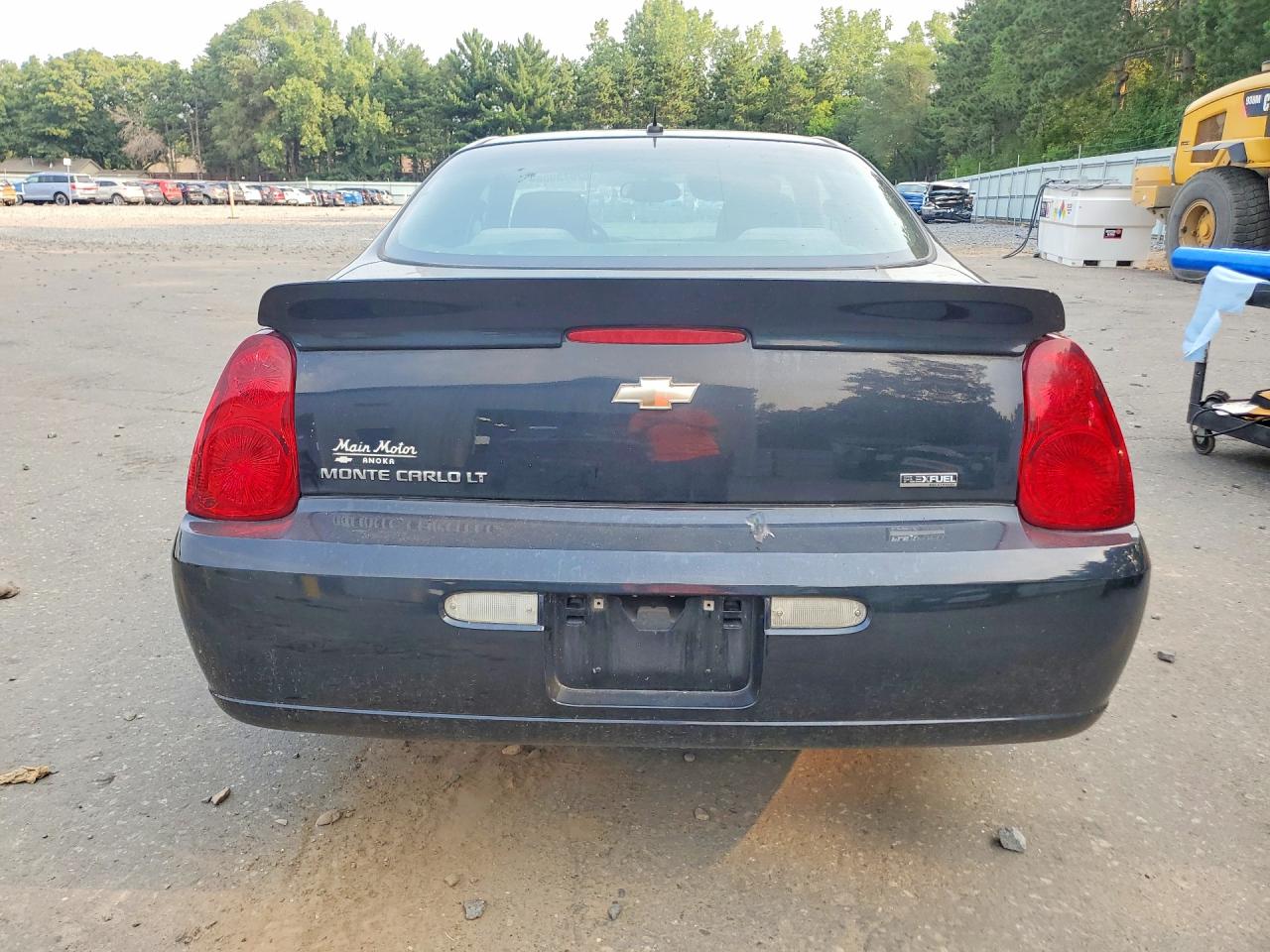 2007 Chevrolet Monte Carlo Lt Black vin: 2G1WK16K279111130