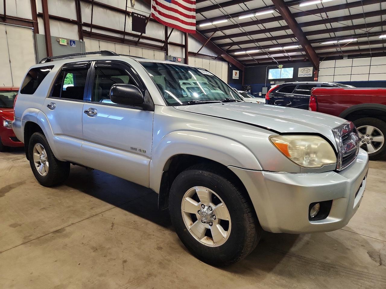 2007 Toyota 4runner Sr5 Silver vin: JTEBU14RX70125587