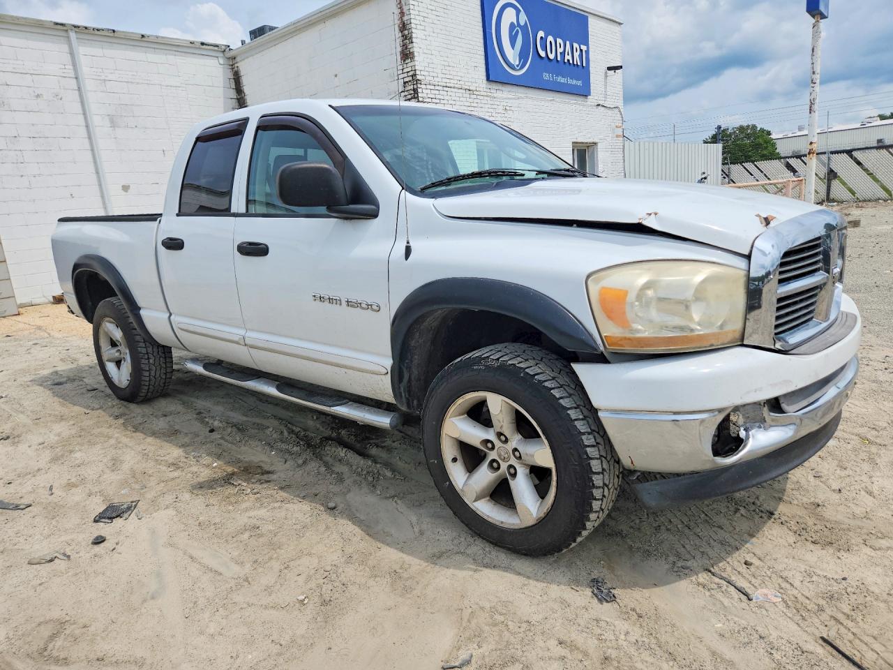 2006 Dodge Ram 1500 St White vin: 1D7HU18N36J164221