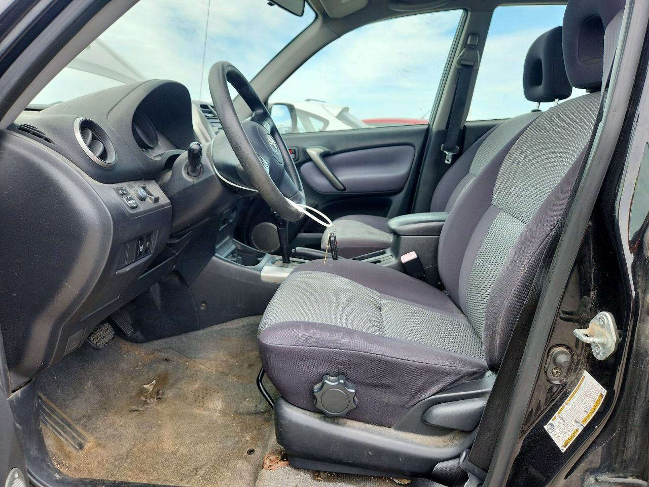 2005 Toyota Rav4 Base Black vin: JTEGD20V150092510
