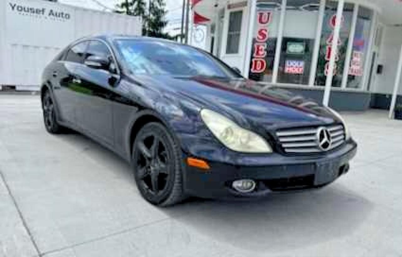 2006 Mercedes-benz Cls 500c Black vin: WDDDJ75XX6A013439