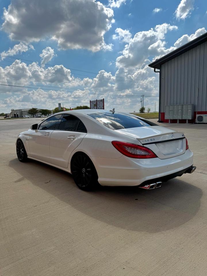 2014 Mercedes-benz Cls 63 Amg S-model Белый vin: WDDLJ7GB1EA103302