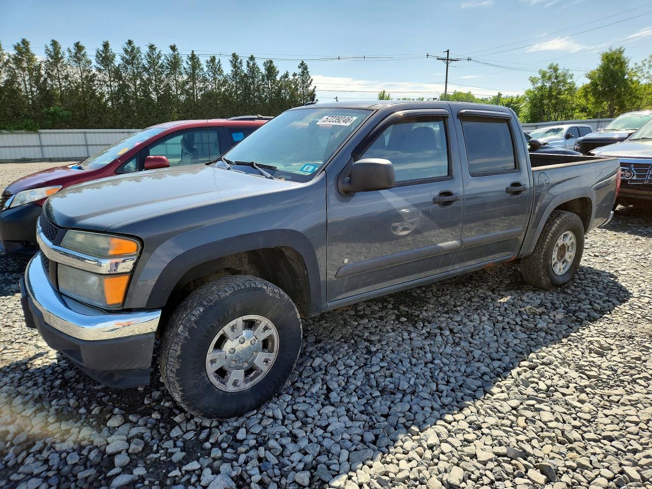 2008 Chevrolet Colorado Серый vin: 1GCDT13E388114822