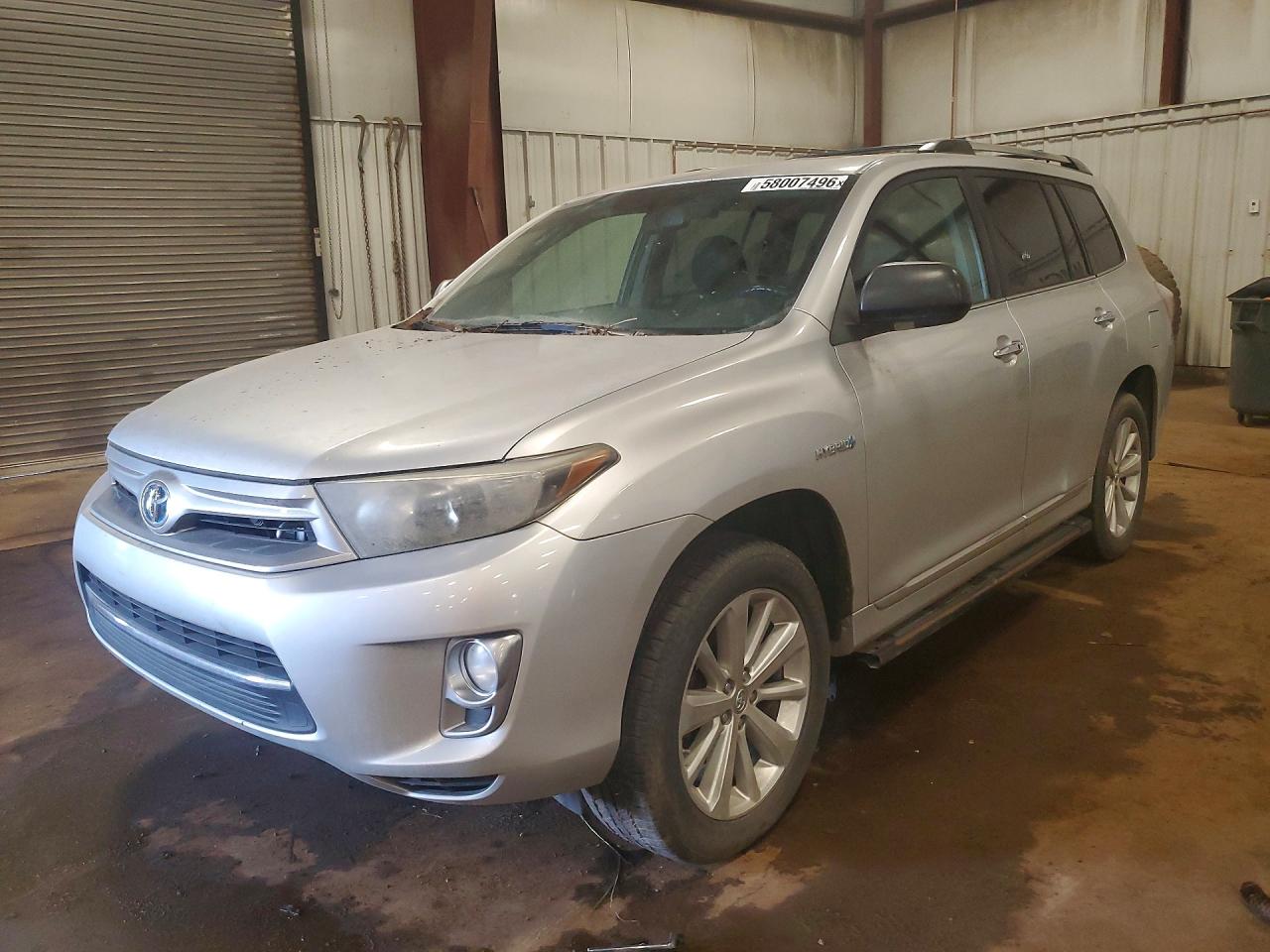 2011 Toyota Highlander Hybrid Limited Silver vin: JTEDC3EH3B2001042