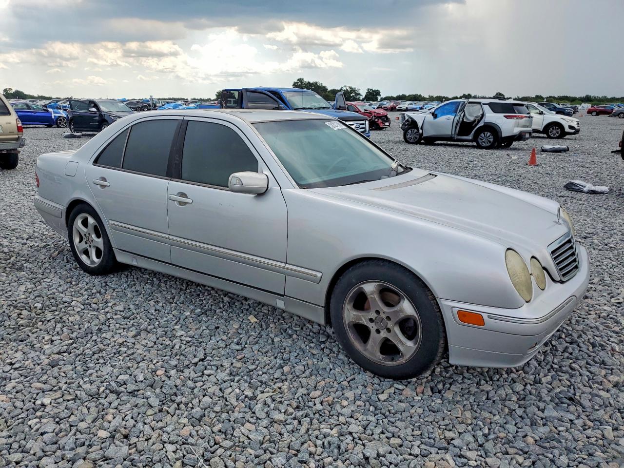 2002 Mercedes-benz E 430 Gray vin: WDBJF70J52B414272