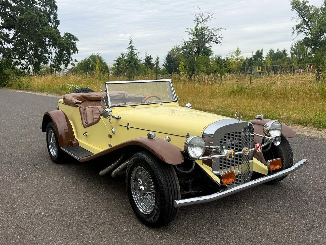 1929 Mercedes-benz Gazel Kit Replica Двухцветный vin: AZ150646