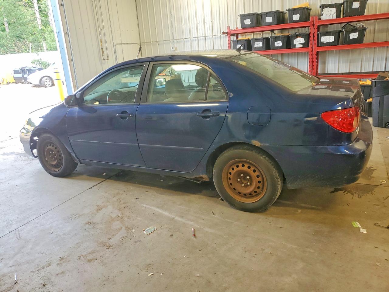 2008 Toyota Corolla Le Blue vin: 1NXBR30E68Z978109