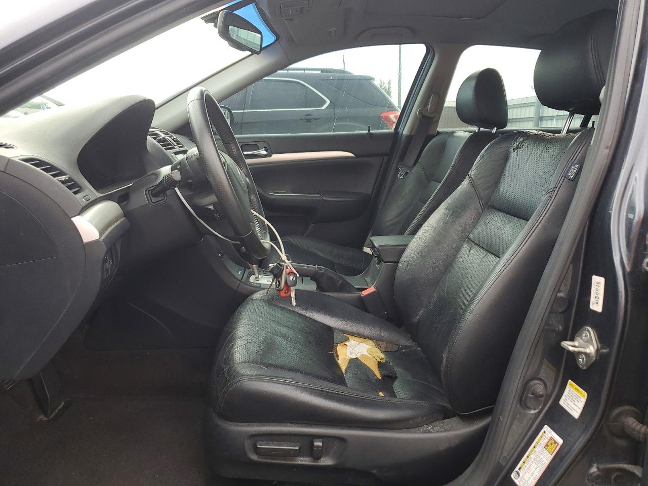 2008 Acura Tsx Gray vin: JH4CL96988C009021