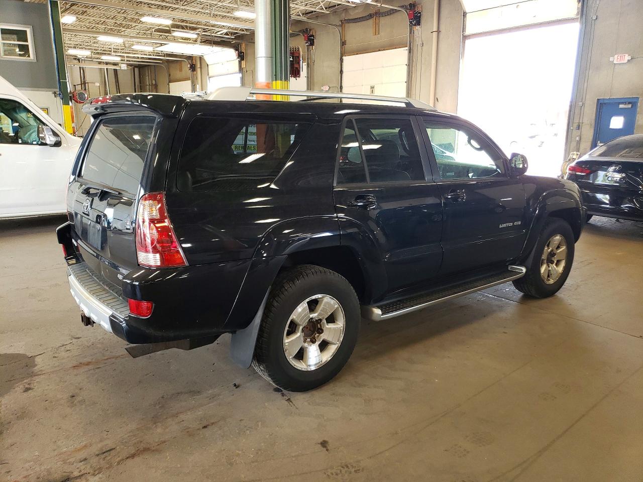 2003 Toyota 4runner Limited Black vin: JTEBT17R530016513