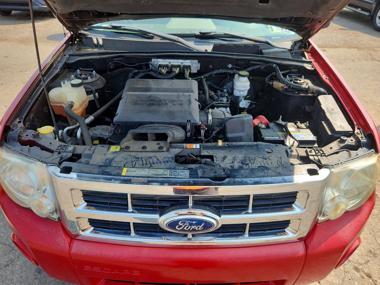 2011 Ford Escape Xlt Red vin: 1FMCU9DG9BKA73304