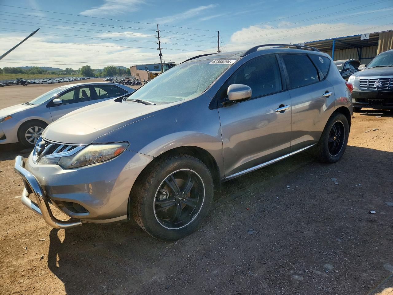 2012 Nissan Murano S Серебряный vin: JN8AZ1MW3CW239515