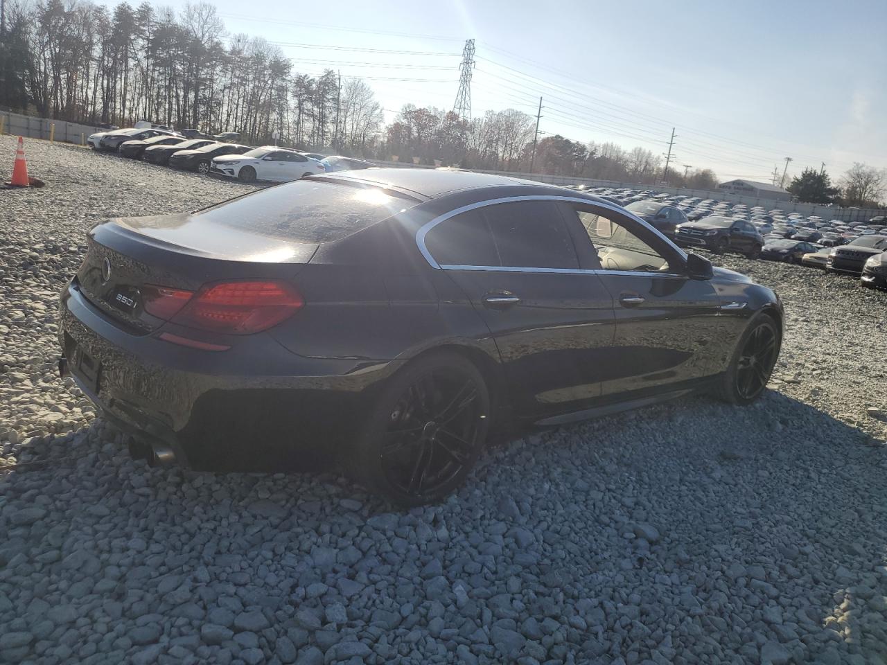 2013 Bmw 650 I Black vin: WBA6B2C59DD128403