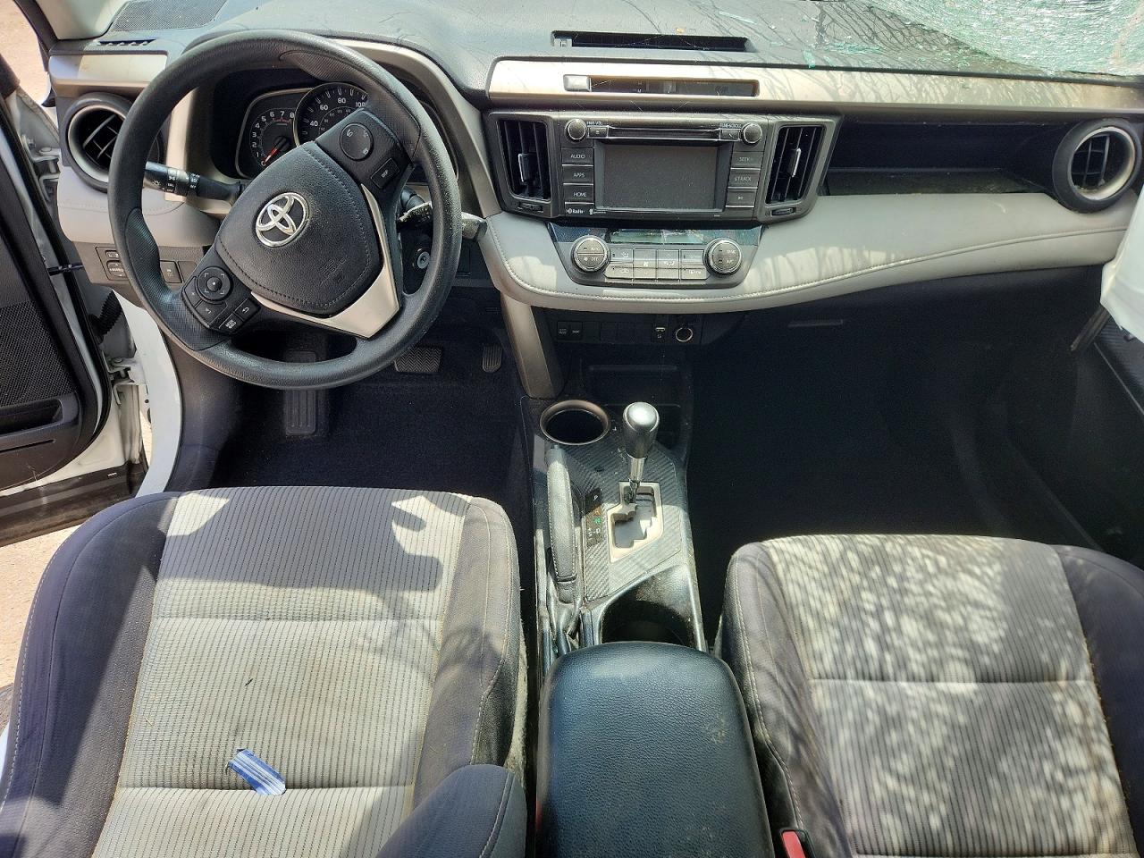 2015 Toyota Rav4 Xle White vin: 2T3WFREVXFW233650