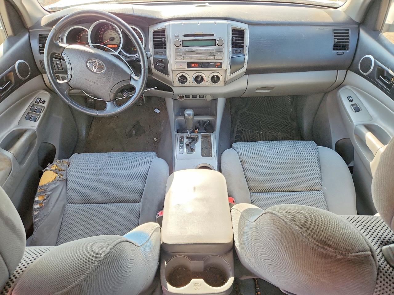 2009 Toyota Tacoma Double Cab Белый vin: 3TMLU42N29M029463