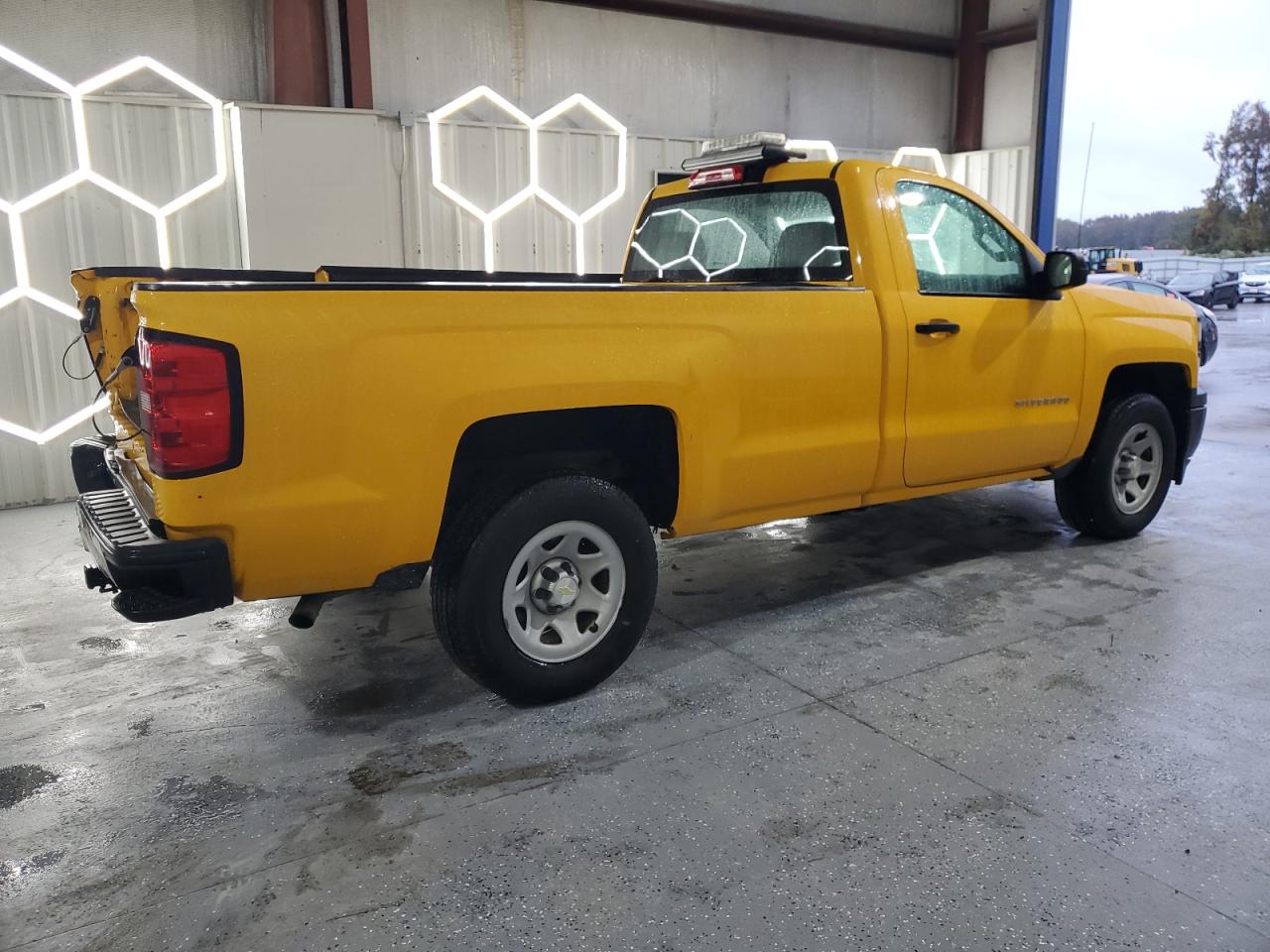 2014 Chevrolet Silverado C1500 Yellow vin: 1GCNCPEH7EZ180861