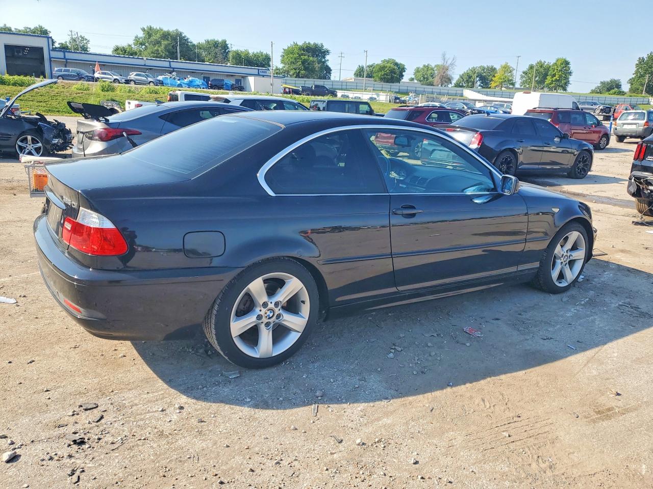2006 Bmw 325 Ci Sulev Black vin: WBABV13446JT24390