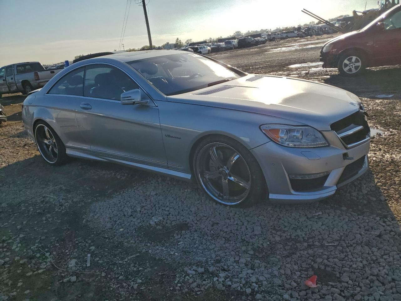 2011 Mercedes-benz Cl 63 Amg Silver vin: WDDEJ7EB5BA027011