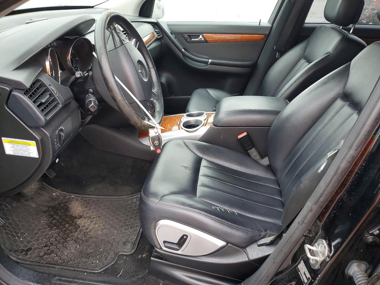 2008 Mercedes-benz R 350 Black vin: 4JGCB65E28A067750