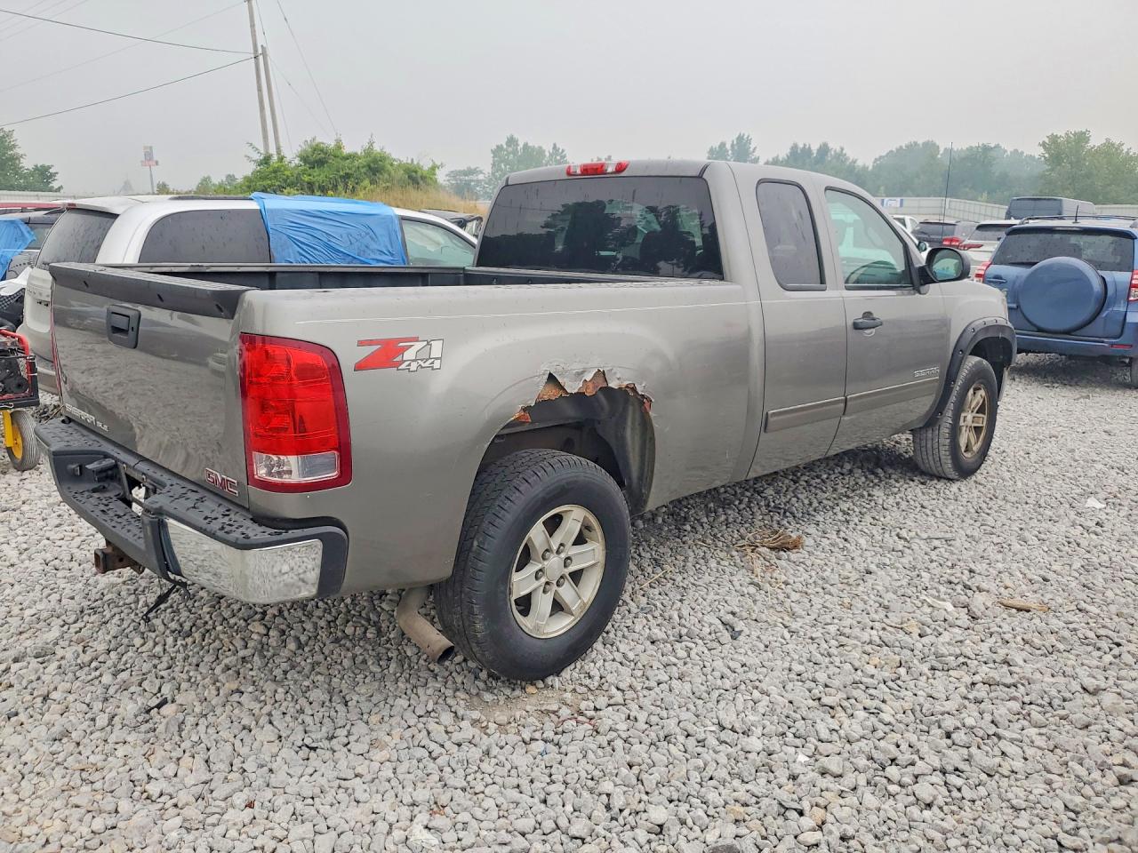 2013 Gmc Sierra K1500 Sle Gray vin: 1GTR2VE78DZ177806