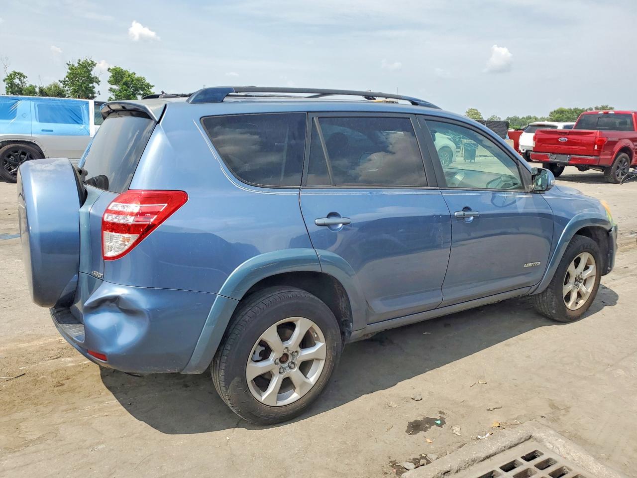 2010 Toyota Rav4 Limited Gray vin: JTMDF4DV2A5034863