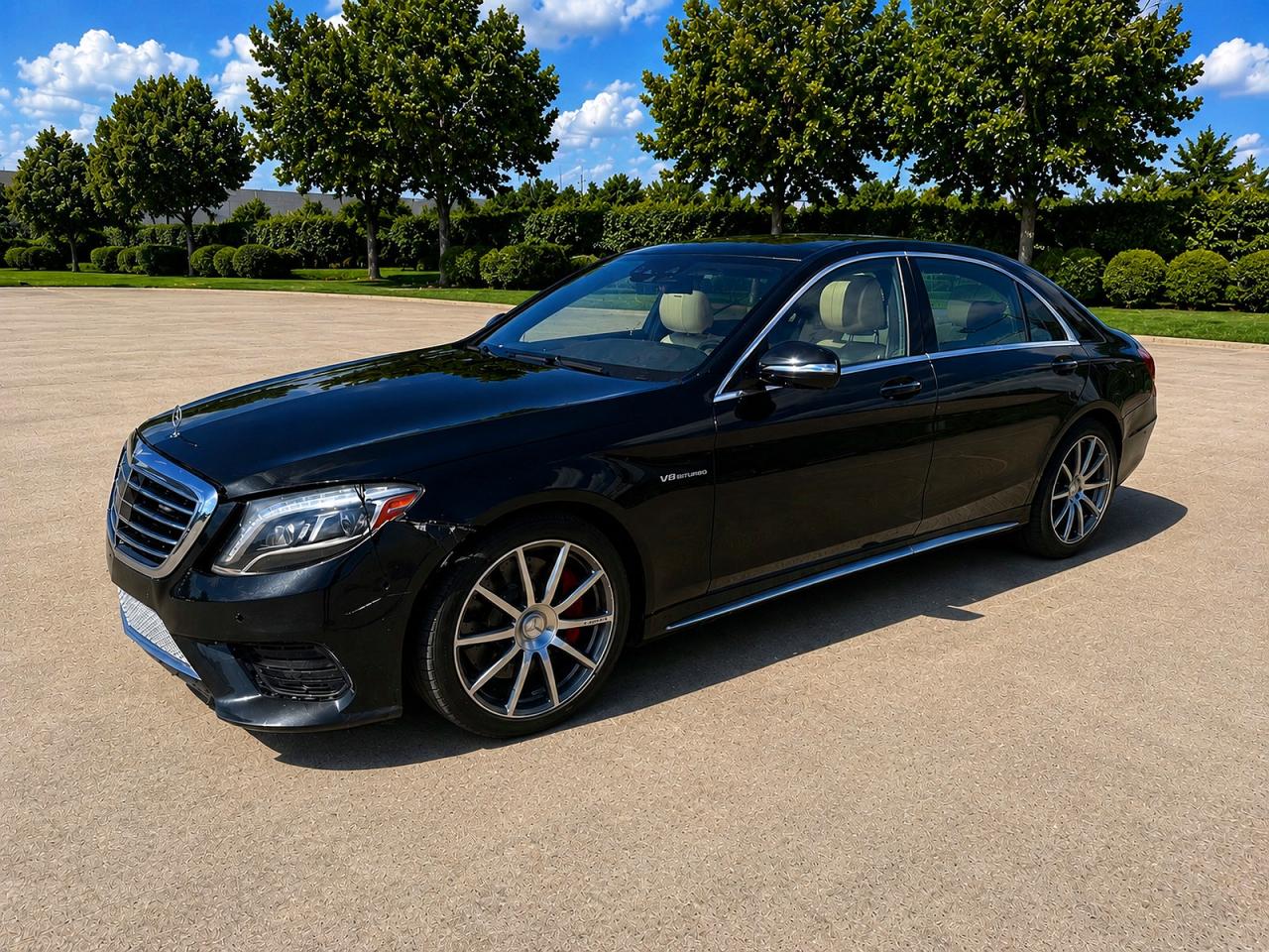 2015 Mercedes-benz S 63 Amg Black vin: WDDUG7JB2FA199597