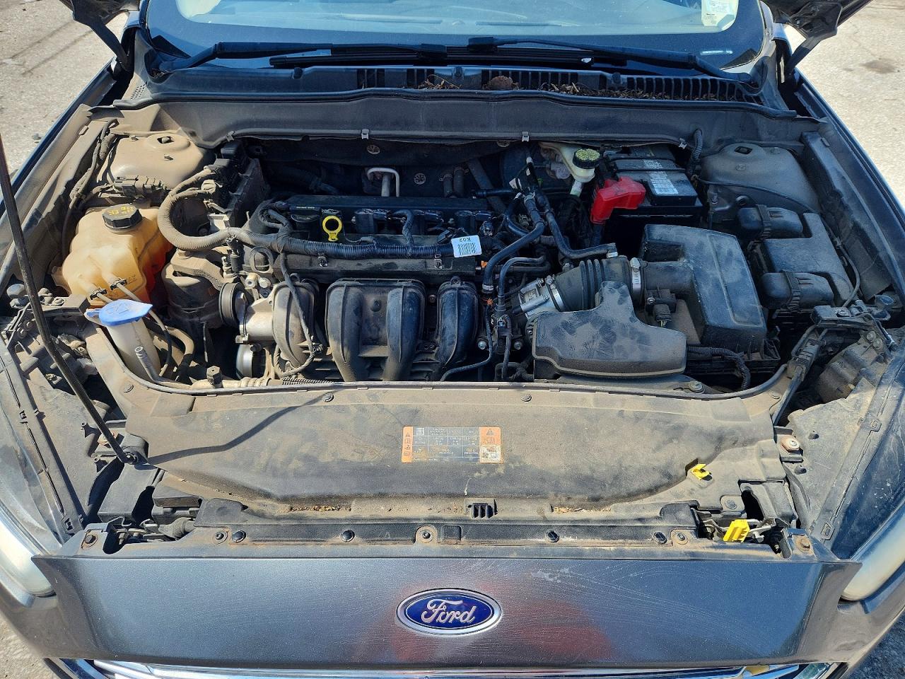 2014 Ford Fusion Se Gray vin: 1FA6P0H79E5388627