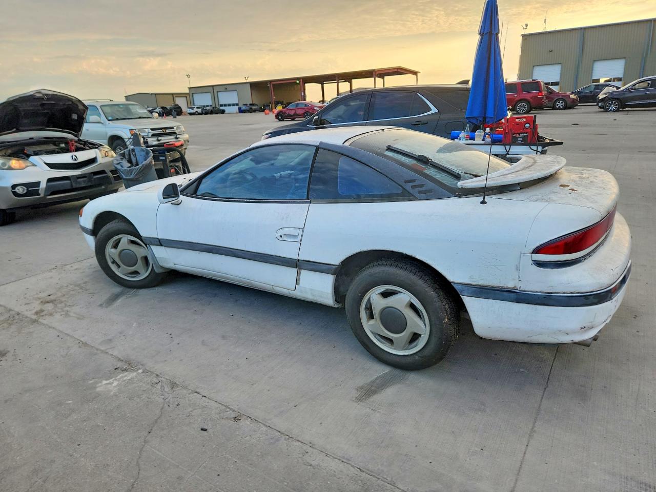 1992 Dodge Stealth White vin: JB3XD44SXNY022975