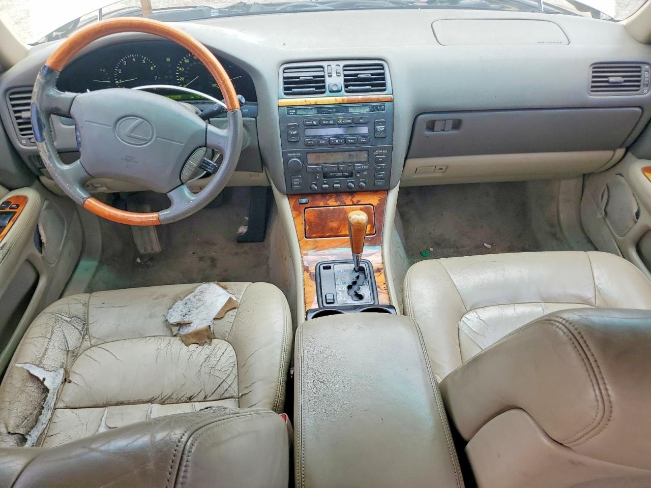 1999 Lexus Ls 400 Tan vin: JT8BH28F4X0142673