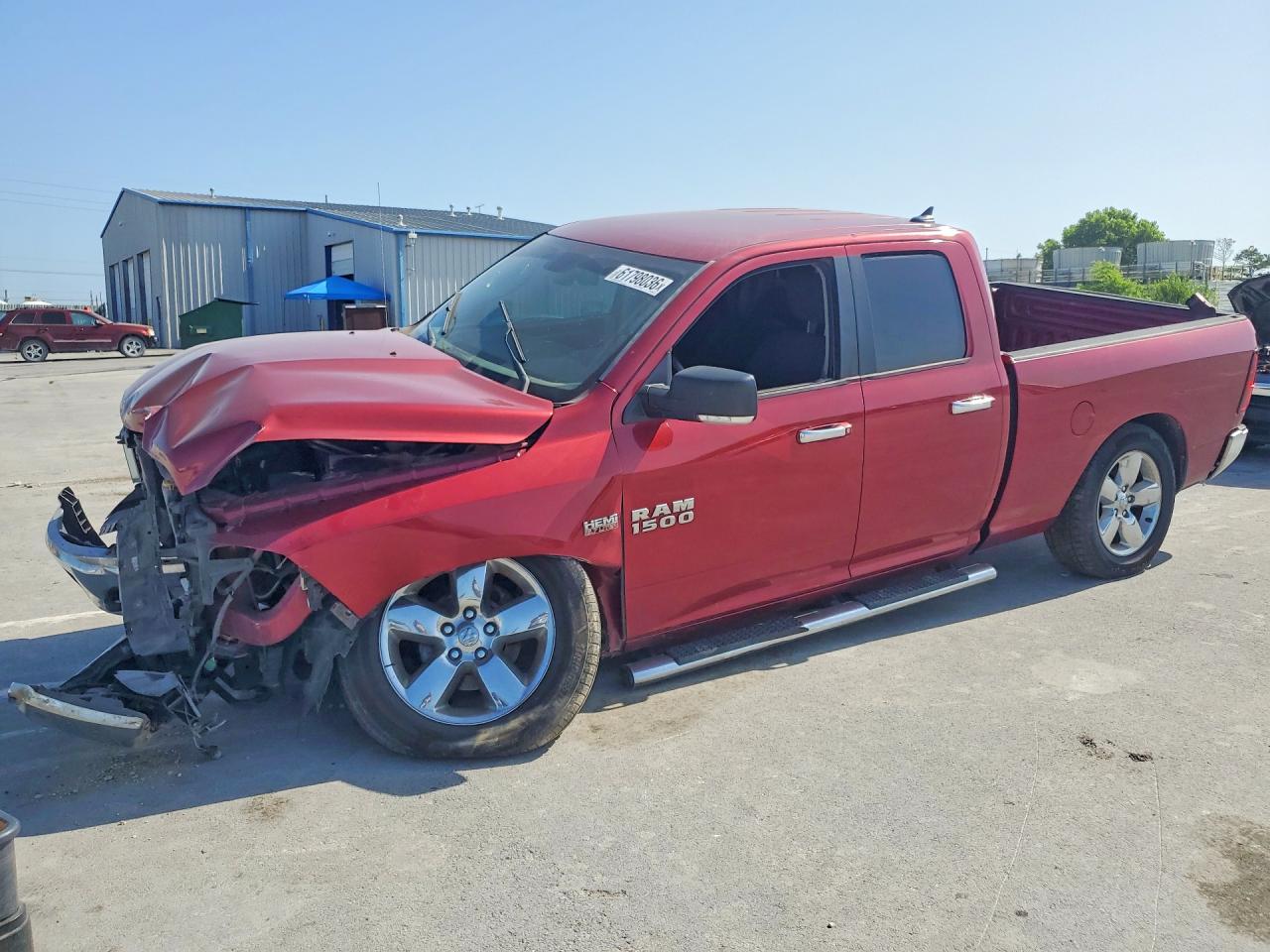 2013 Ram 1500 Slt Maroon vin: 1C6RR7GTXDS508581